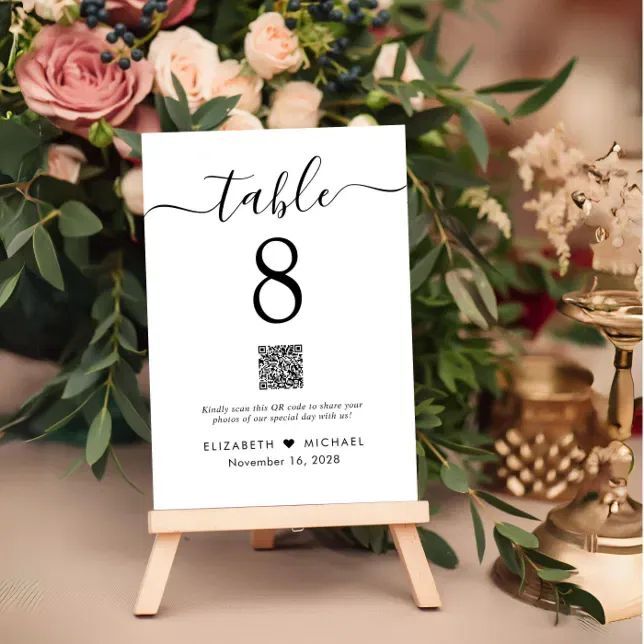 Print your table QR codes